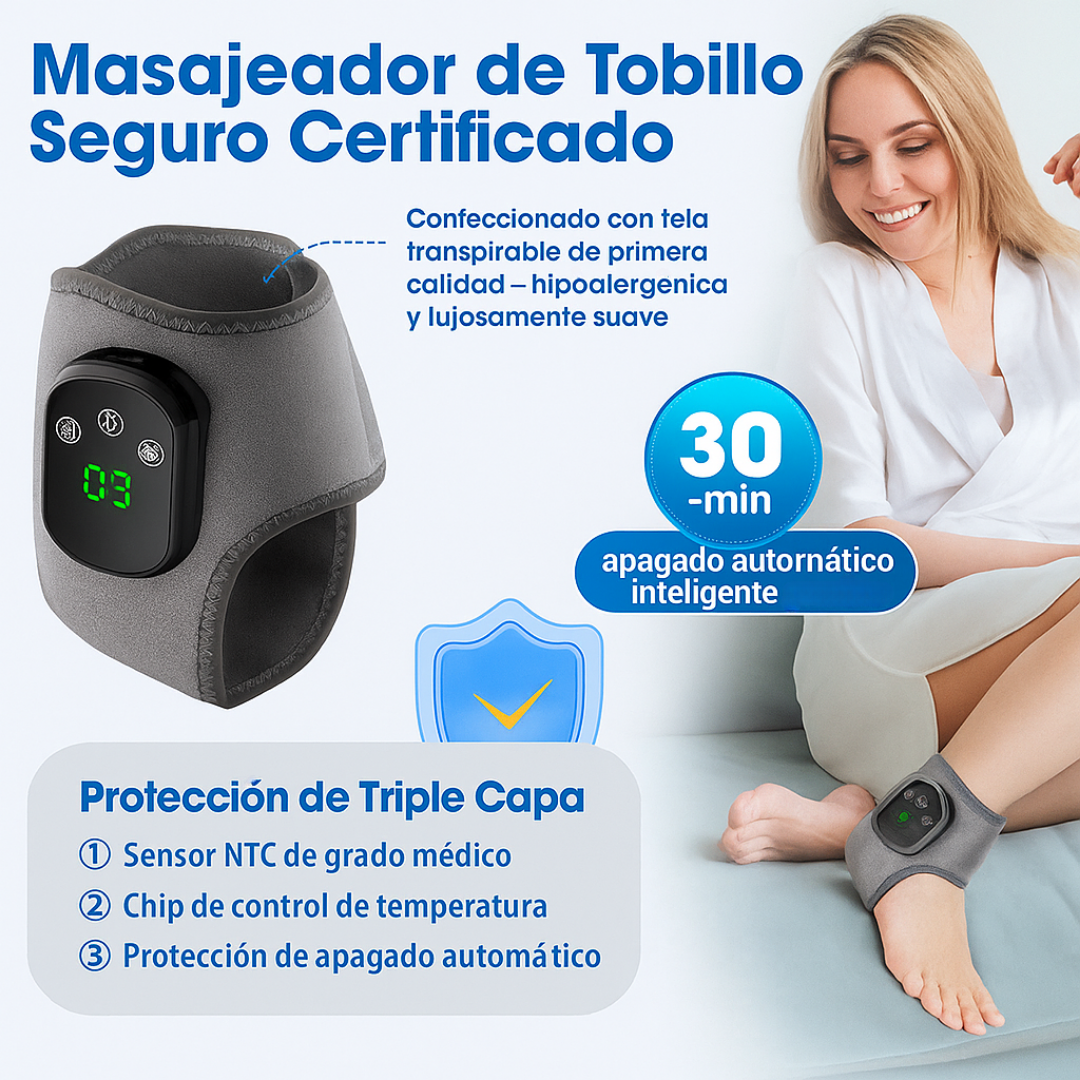 ThemalPlus® Tobillera Térmica Masajeadora