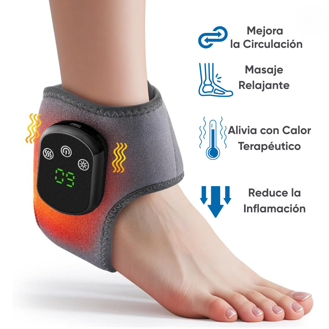 ThemalPlus® Tobillera Térmica Masajeadora